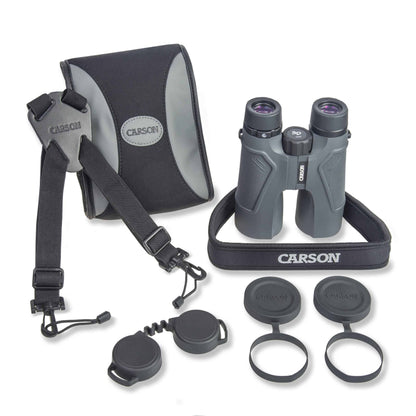 CARSON 3D Series Binoculars with HD Optics - 10x50mm