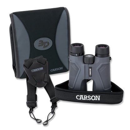 CARSON 3D Series Binoculars with HD Optics - 10x50mm
