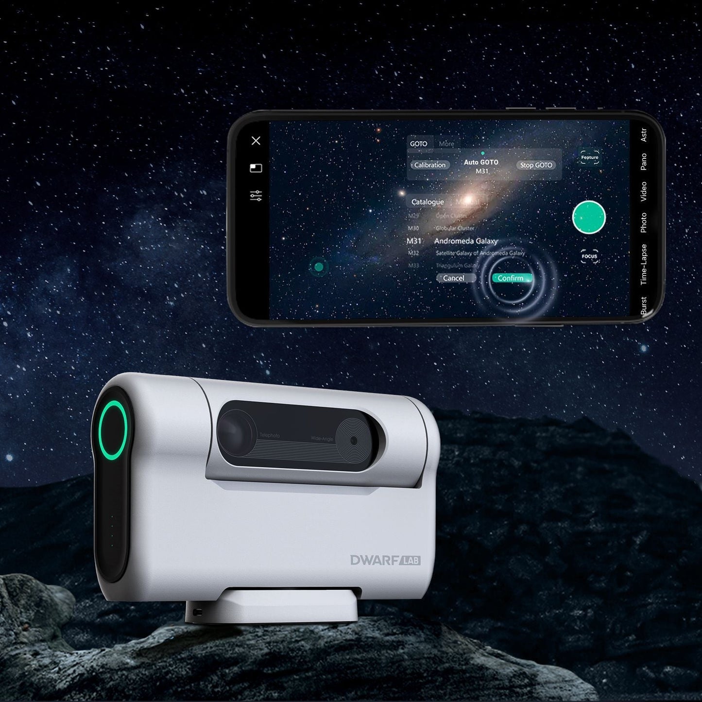DWARF II Smart Telescope with Solar Filter